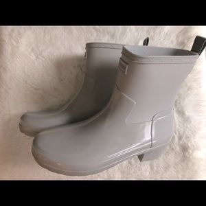 Brand new Hunter short boot size 8 grey